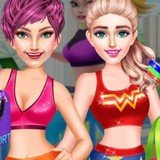 Игра Эйлс и Ева Собираются на Тренировку Игра Эйлс и Ева Собираются на Тренировку