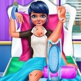 Игра Леди Баг на Операции Ноги Игра Леди Баг на Операции Ноги