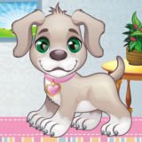 Игра Уборка с Маленьким Щенком Игра Уборка с Маленьким Щенком