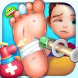 Игра Больница: Лечим Ногу Игра Больница: Лечим Ногу