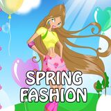 Игра Весенняя Модная Одевалка Игра Весенняя Модная Одевалка