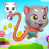 Игра Том и Анджела Прыгают Игра Том и Анджела Прыгают