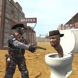 Игра Ковбой Против Туалетов Скибиди Игра Ковбой Против Туалетов Скибиди